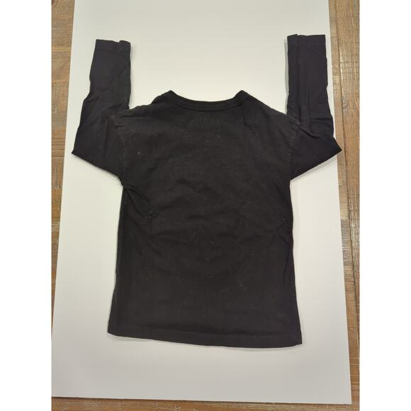 New Without Tags Harry Potter 4/5 Hogwarts Express Long Sleeve Black Tee - Picture 3 of 4